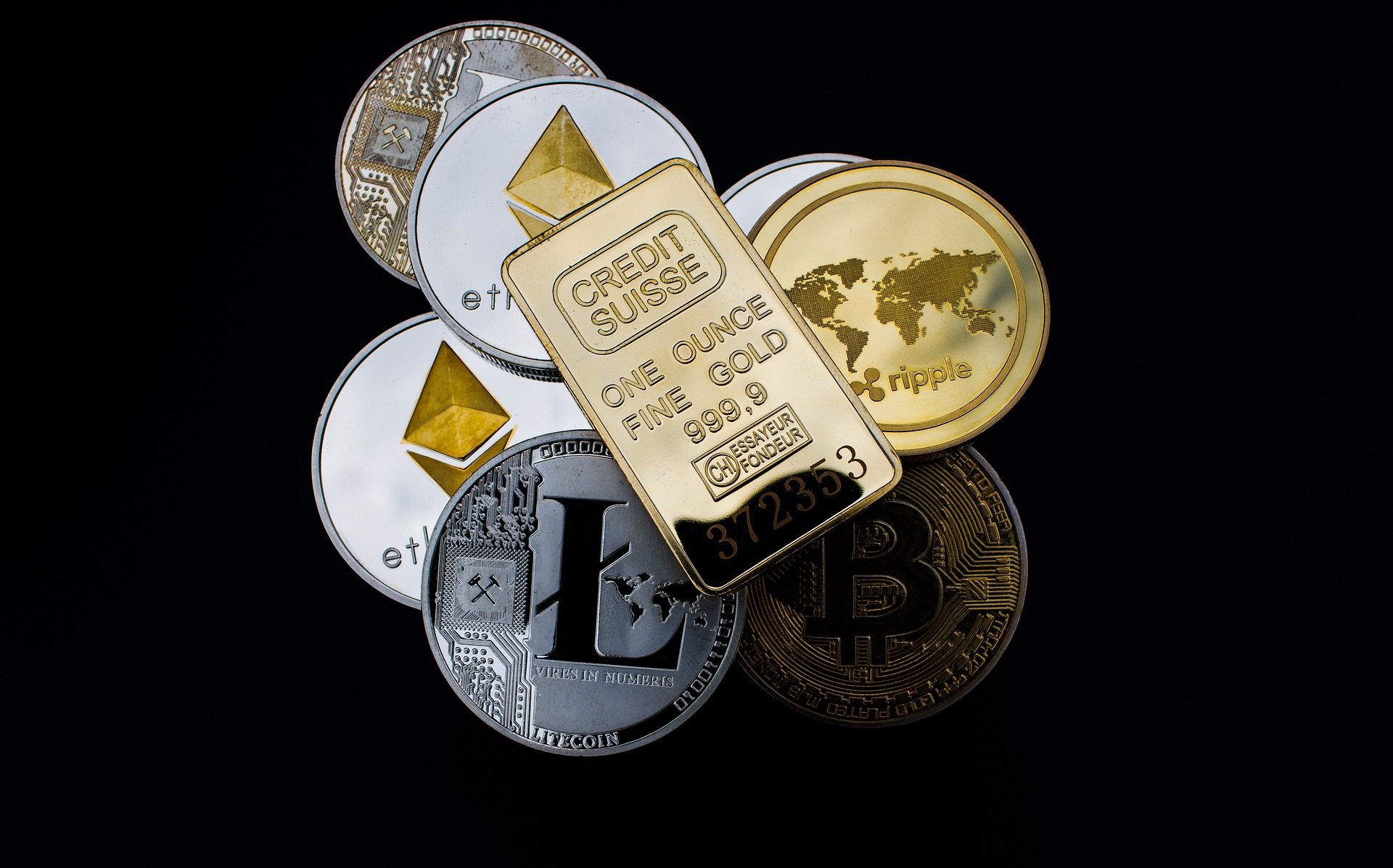 gold crypto coins