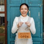 woman small business owner