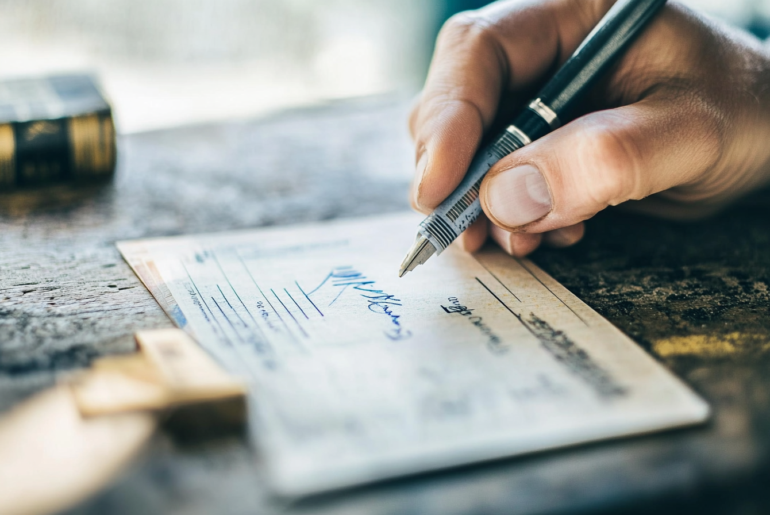 How to Write a Check