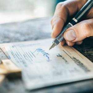 How to Write a Check