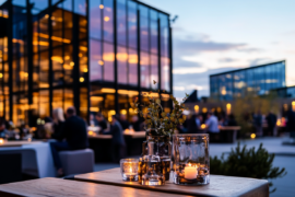 corporate networking event