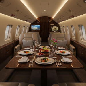 Private Jets Food
