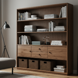 Homary Bookcases and Shelves for Stylish Storage - Verified by FangWallet