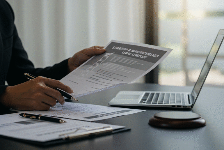 Startup Legal Checklist: Key Steps for Launching Right - Verified by FangWallet