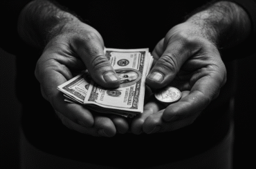 Black and White Money Imagery - Verified by FangWallet