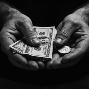Black and White Money Imagery - Verified by FangWallet
