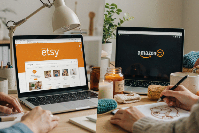 Etsy vs. Amazon Handmade: Which is Better for Sellers? - Verified by FangWallet