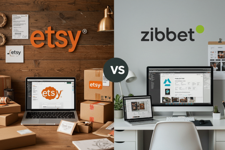 Etsy vs. Zibbet: Comparison for Creative Entrepreneurs - Verified by FangWallet