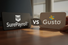 SurePayroll vs. Gusto: Payroll Software Face-off for 2025 - Verified by FangWallet