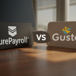SurePayroll vs. Gusto: Payroll Software Face-off for 2025 - Verified by FangWallet
