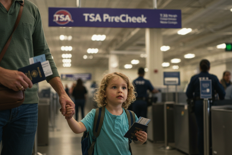 TSA PreCheck Age: What Parents Need to Know for Kids - Verified by FangWallet