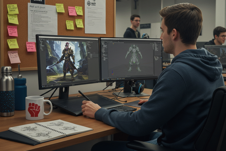 Important Skills for Video Game Artist Internships - Verified by FangWallet
