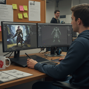 Important Skills for Video Game Artist Internships - Verified by FangWallet