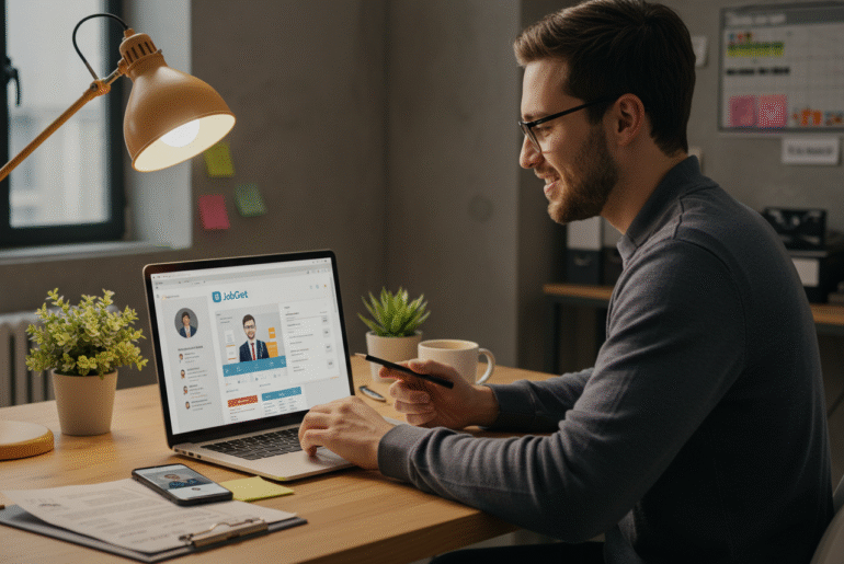 Save 20% on JobGet Orders Over $50 - Verified by FangWallet