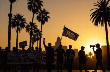 How Labor Unions Shaped L.A. Immigration Protests - Verified by FangWallet