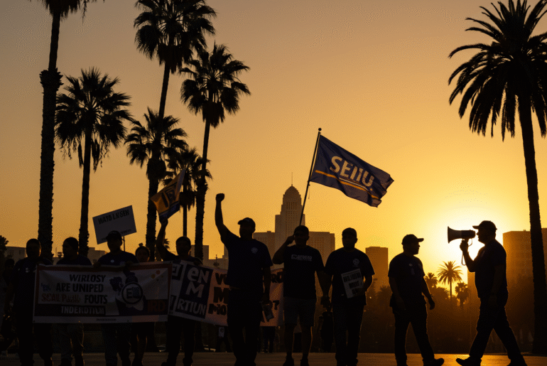 How Labor Unions Shaped L.A. Immigration Protests - Verified by FangWallet