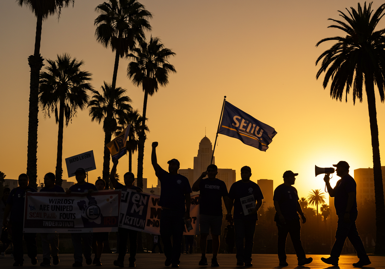 How Labor Unions Shaped L.A. Immigration Protests