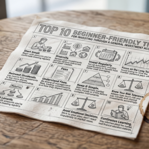 Top 10 Beginner-Friendly Tips for Investing Through a General Investment Account