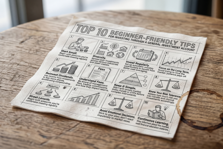 Top 10 Beginner-Friendly Tips for Investing Through a General Investment Account