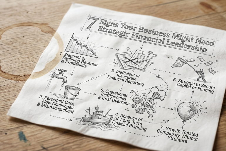 7 Signs Your Business Might Need Strategic Financial Leadership - Verified by FangWallet