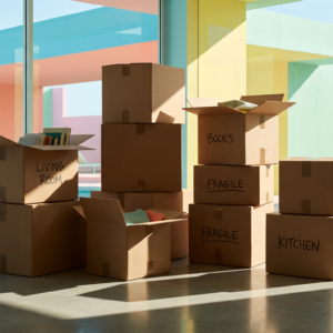 moving boxes