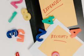 expenses and receipts