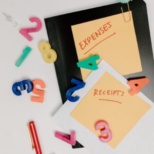 expenses and receipts